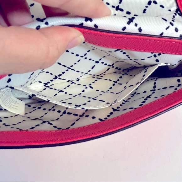 Kate Spade Hot‎ Pink Peony Newbury Lane Sally Crossbody Leather Bag - Picture 8 of 12